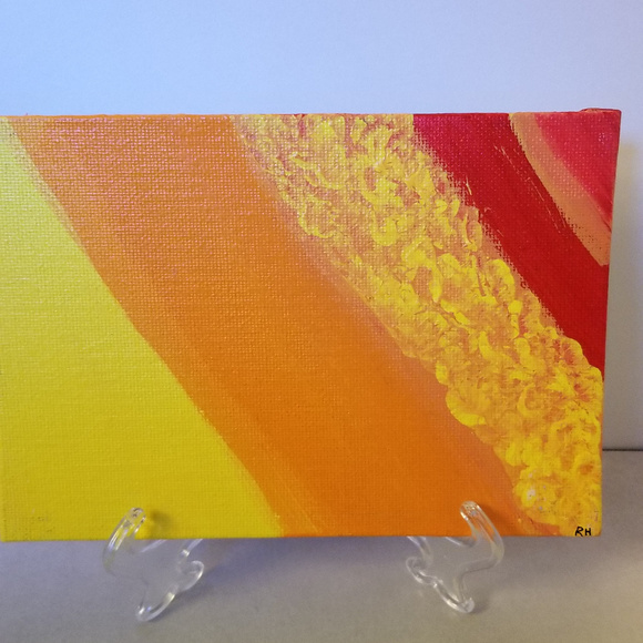 Isabella Robin Other - 4/$30 NWT Original Abstract Painting 5"x7" Panel